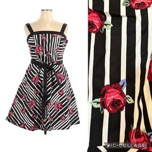 Modcloth Bea & Dot Rockability mini rose dress size 1X